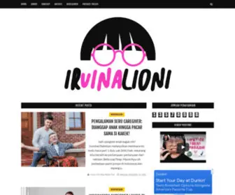 Irvinalioni.com(IRVINA LIONI) Screenshot