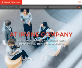 Irvinecompanycareers.com(Jobs at Irvine Company) Screenshot