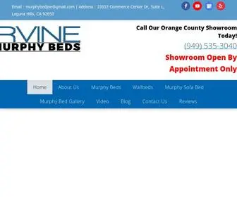 Irvinemurphybeds.com(Irvine Murphy Beds) Screenshot