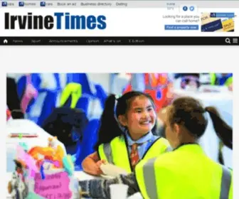 Irvinetimes.com(Irvine Times) Screenshot