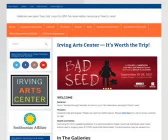 Irvingartscenter.com(Irving Arts Center) Screenshot