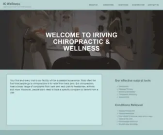 Irvingchiropractic.com(Irving chiropractic clinic) Screenshot