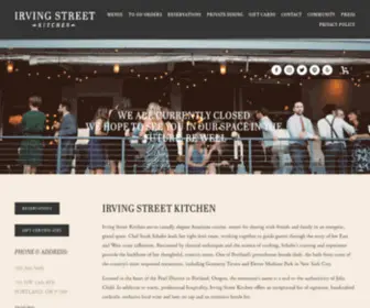 Irvingstreetkitchen.com(Irvingstreetkitchen) Screenshot