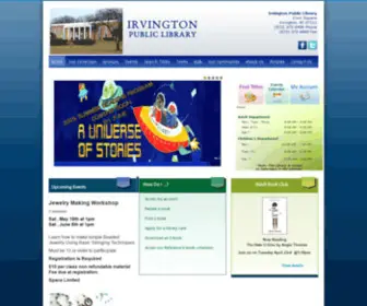 Irvingtonpubliclibrary.org(Irvington Public Library) Screenshot