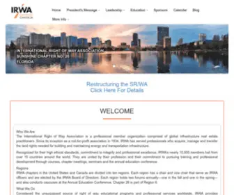 Irwachapter26.org(IRWA Chapter 26) Screenshot