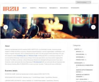 Irzu.org(IRZU INSTITUTE) Screenshot