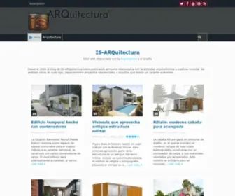IS-Arquitectura.com(Blog de Arquitectura y Diseño) Screenshot