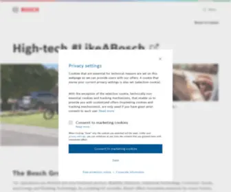 IS-Bosch.com(Invented for life) Screenshot