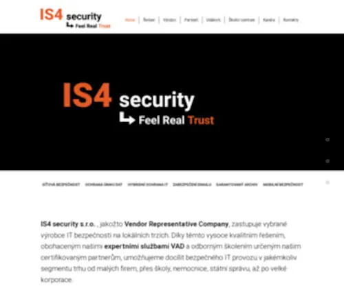 IS4Security.cz(is4security) Screenshot