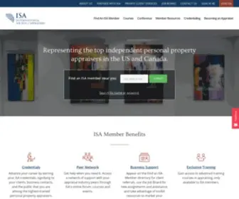 Isa-Appraisers.org(Isa Appraisers) Screenshot