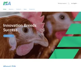 Isa-Poultry.com(ISA) Screenshot