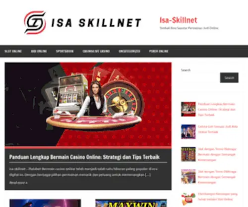 Isa-Skillnet.com Screenshot