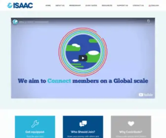 Isaac-International.org(ISAAC) Screenshot
