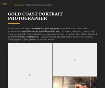 Isaacinsoll.com(Gold Coast Fitness and Portrait Photographer) Screenshot