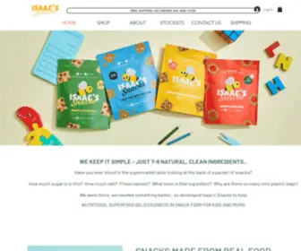 Isaacssnacks.com(Isaac's Snacks) Screenshot