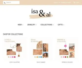 Isaandal.com(Jewelry Moments) Screenshot