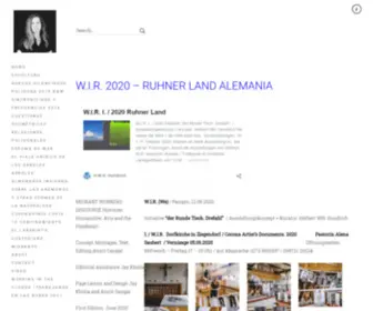 Isabelalleo.com(VISUAL ARTIST ARTISTA VISUAL) Screenshot