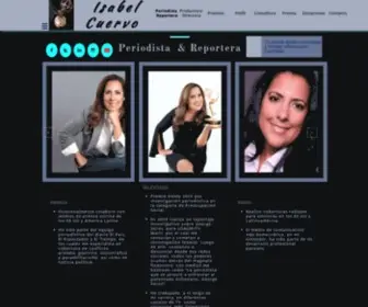 Isabelcuervo.com(ISABEL CUERVO) Screenshot