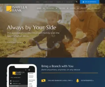 Isabellabank.com(Say Yes to a Better Life) Screenshot