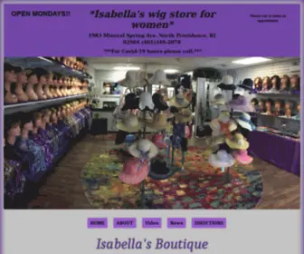 Isabellasboutique.net(Isabella's Boutique) Screenshot