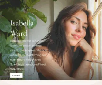 Isabellaward.com(Isabella Ward) Screenshot