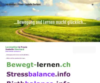 Isabelle-Eberhard.ch(Lerninstitut & Praxis) Screenshot