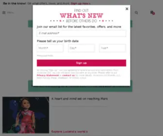 Isabellecontest.com(American Girl®) Screenshot