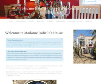 Isabellenola.com(Welcome Home (at least for a bit)) Screenshot