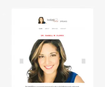 Isabellflores.com(Isabell Wong Flores) Screenshot