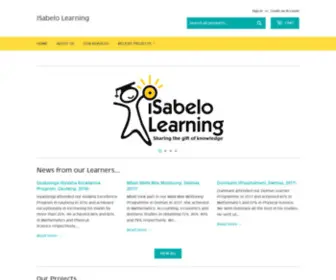 Isabelolearning.co.za(ISabelo Learning) Screenshot