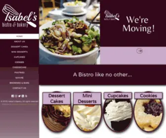 Isabelsbakery.com(Isabel's Bakery) Screenshot