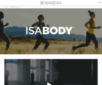 Isabodychallenge.com(Body transformation) Screenshot