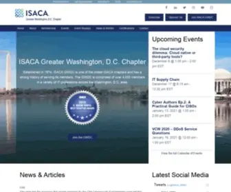 Isaca-GWDC.org(ISACA Greater Washington) Screenshot