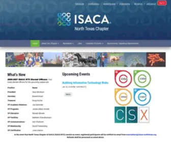 Isaca-Northtexas.org(North Texas Chapter) Screenshot