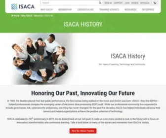 Isaca50.org(Isaca 50) Screenshot