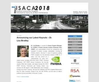 Isacaconference.ca(ISACA 2020 Virtual IT Security & Risk Symposium) Screenshot