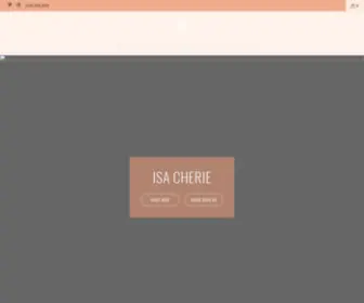 Isacherie.com(Isa Cherie) Screenshot