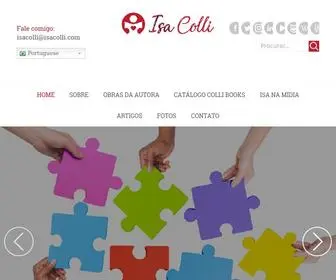 Isacolli.com(Isa Colli) Screenshot