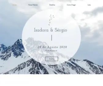 Isadoraesergio.com(Meusite) Screenshot