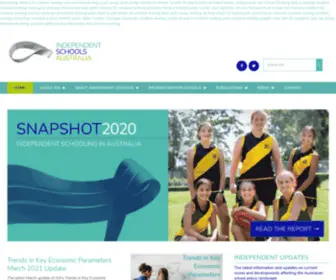 Isa.edu.au(Independent Schools Australia) Screenshot