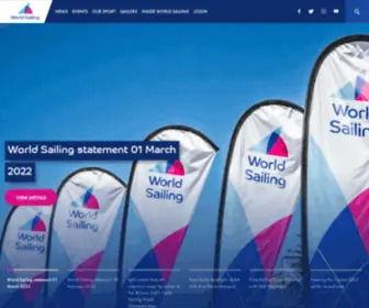 Isaf.org(World Sailing) Screenshot