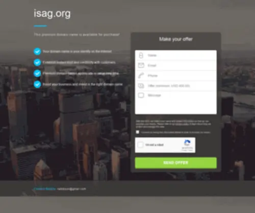 Isag.org(Isag) Screenshot