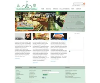 Isahalal.org(Global Halal Market Guide for 40) Screenshot