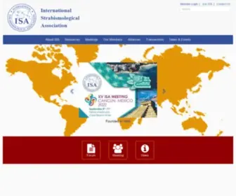 Isahome.org(The international strabismological association) Screenshot