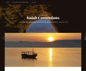 Isaiahminibible.com(Isaiah Connections) Screenshot