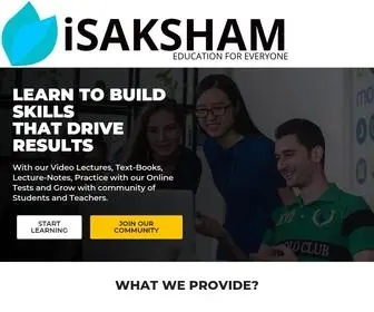 Isaksham.org(Education For Free) Screenshot