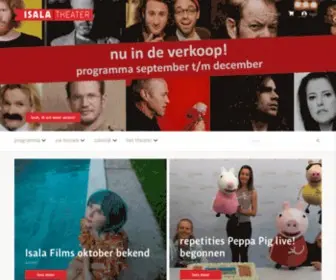 Isalatheater.nl(Isala Theater) Screenshot