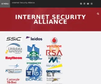 Isalliance.org(Combing Technology) Screenshot