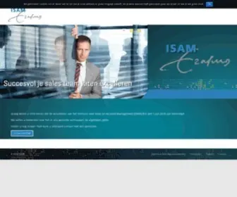 Isam.nl(Sales en accountmanagement Opleidingen) Screenshot