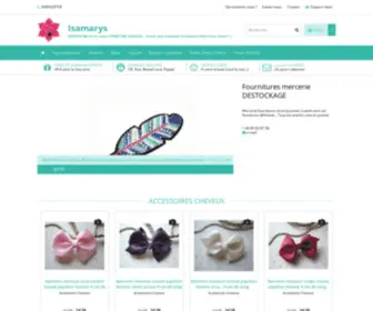 Isamarys.com(Décoration) Screenshot